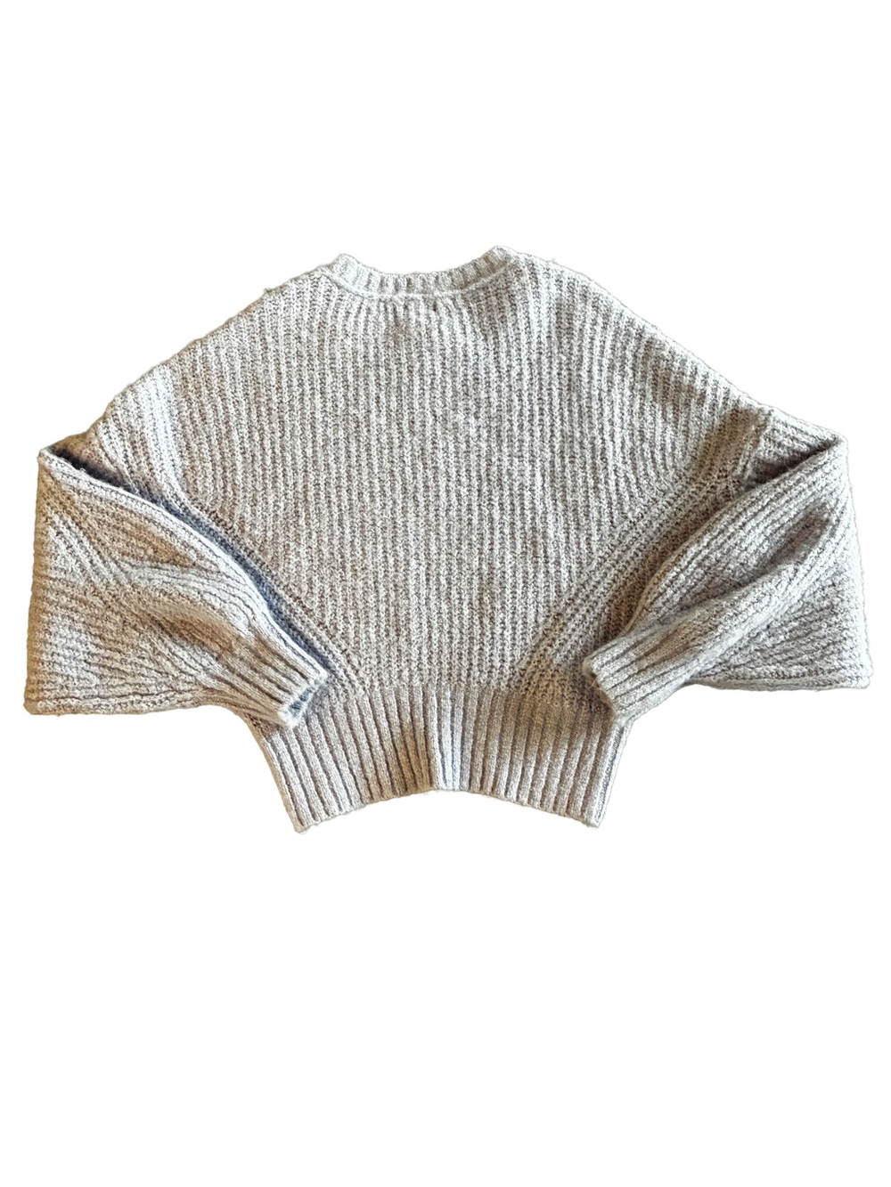 Pilcro Anthropologie The Blake Lavender Balloon Sleeve Sweater L - Picture 4 of 4
